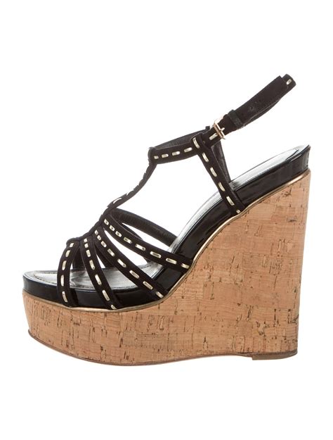 christian dior wedge|Christian Dior lace up sandals.